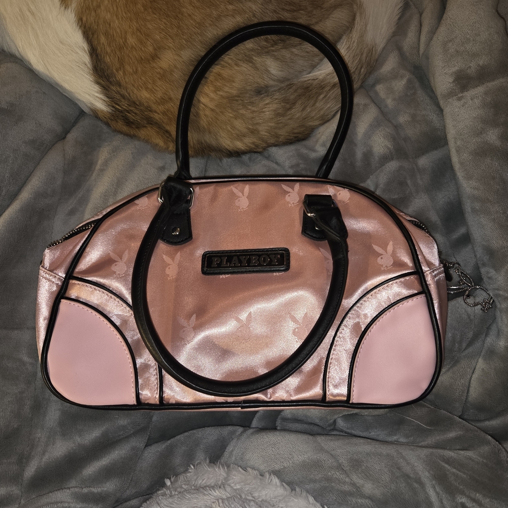 NWOT: PLAYBOY Pink and Black Bag